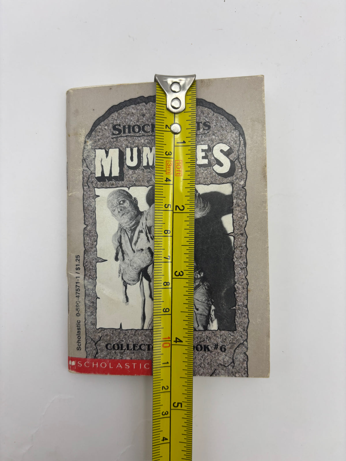 Vintage 1994 Shock Shots Mummies Scholastic Pocket Book