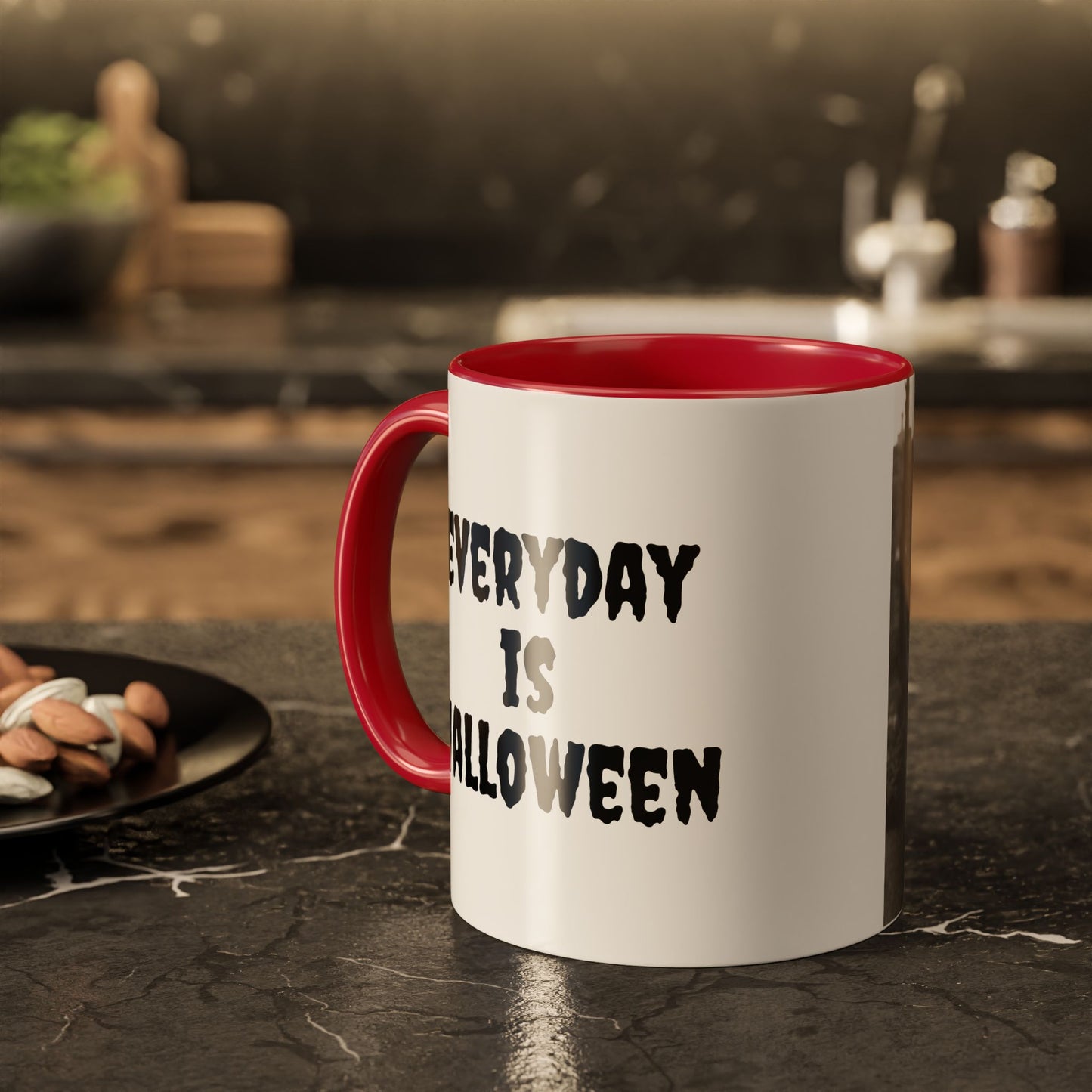 1940's Everyday is Halloween Ghouls Colorful Mug