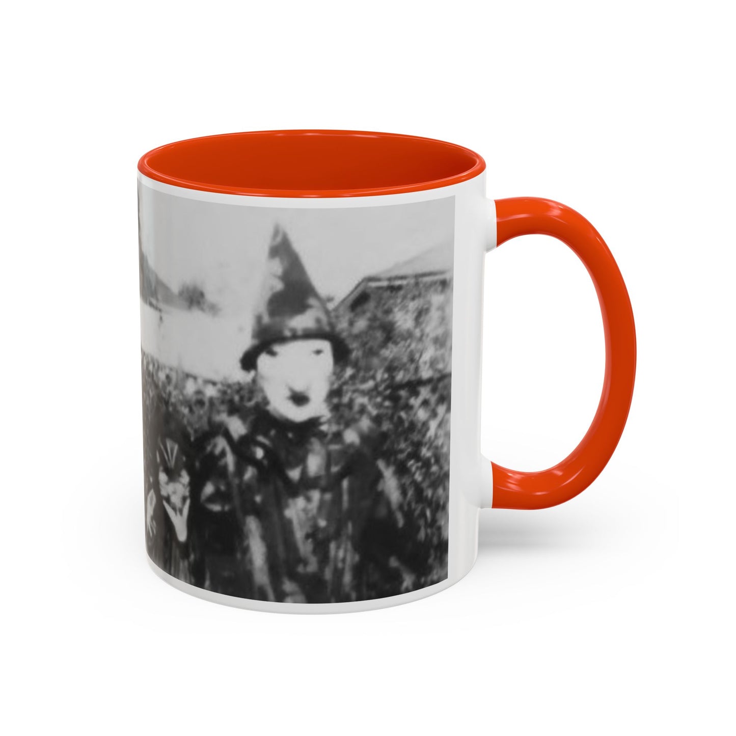 2 1940's Kids in Masks Colorful Mug