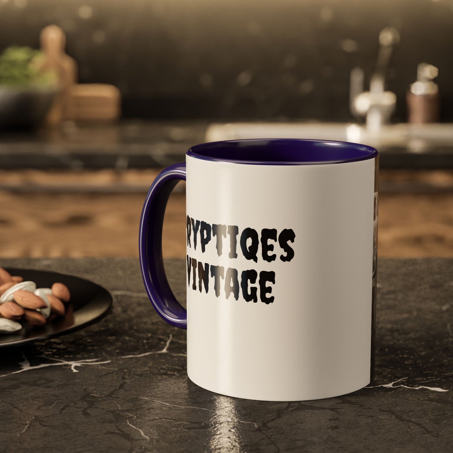 1940's Clown on a Tricycle  Colorful Mug