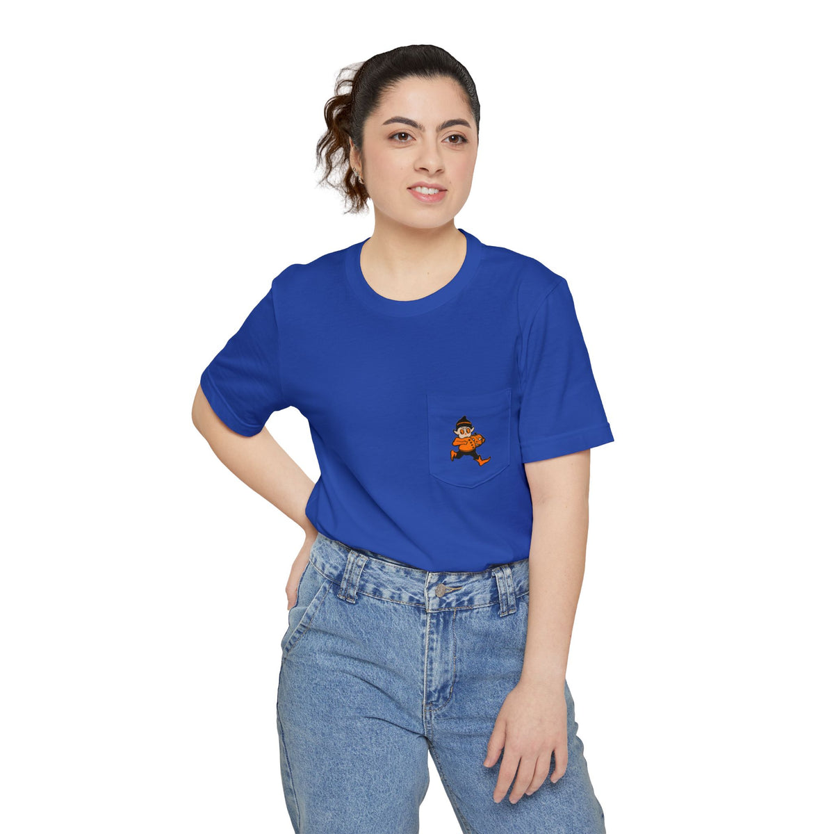 Pocket T w/ Authentic Vintage Halloween 1930s Gobolink Image