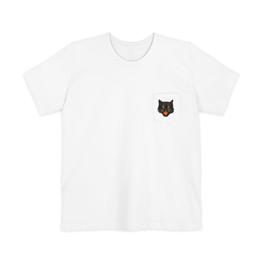 Rare Cutie Cat Seal Unisex Pocket T-shirt