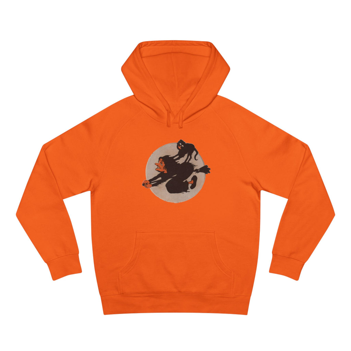 Hoodie w/ Authentic Vintage Halloween Never Seen Early 1900's Seal Made in Saxon Germany