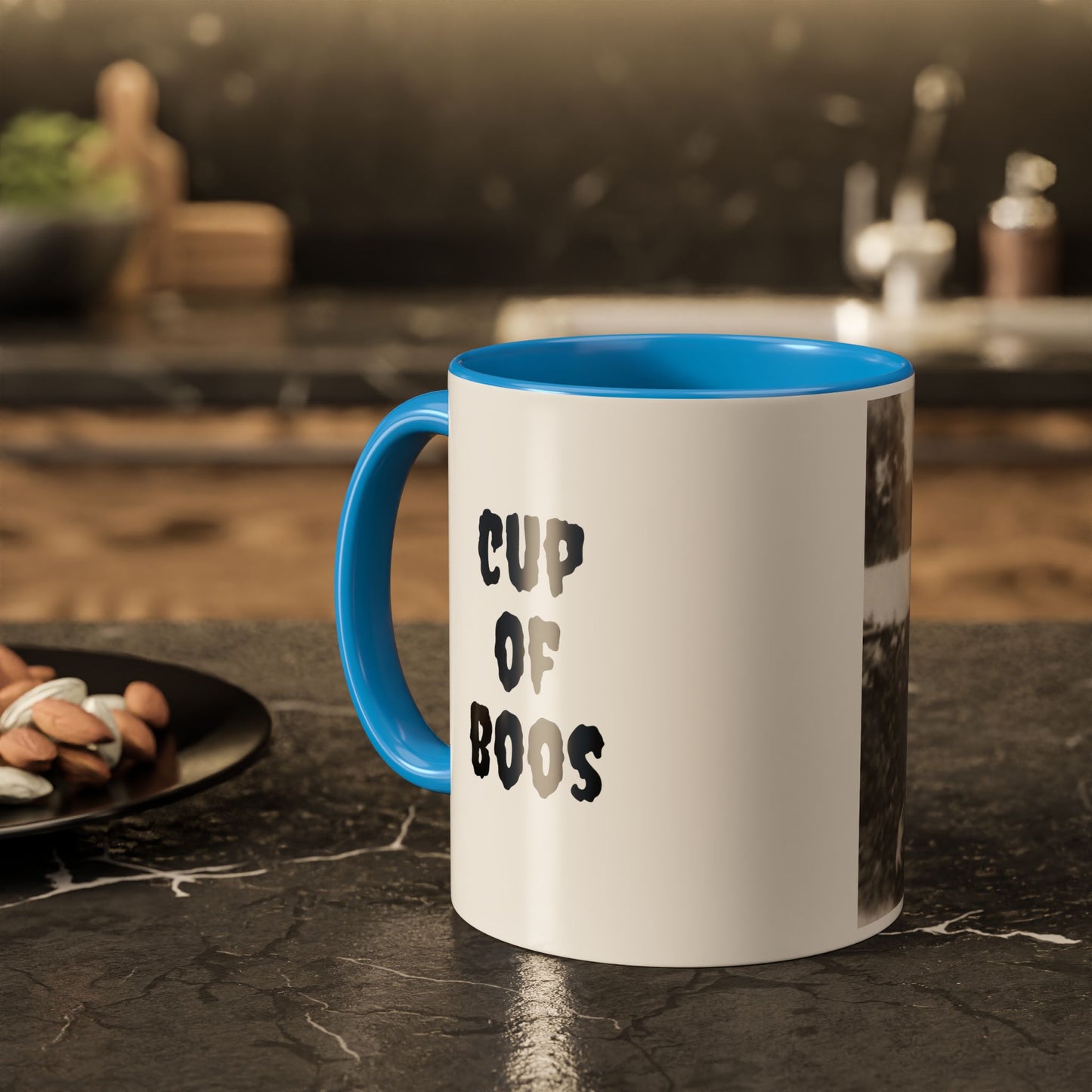2 1940's Kids in Masks Colorful Mug