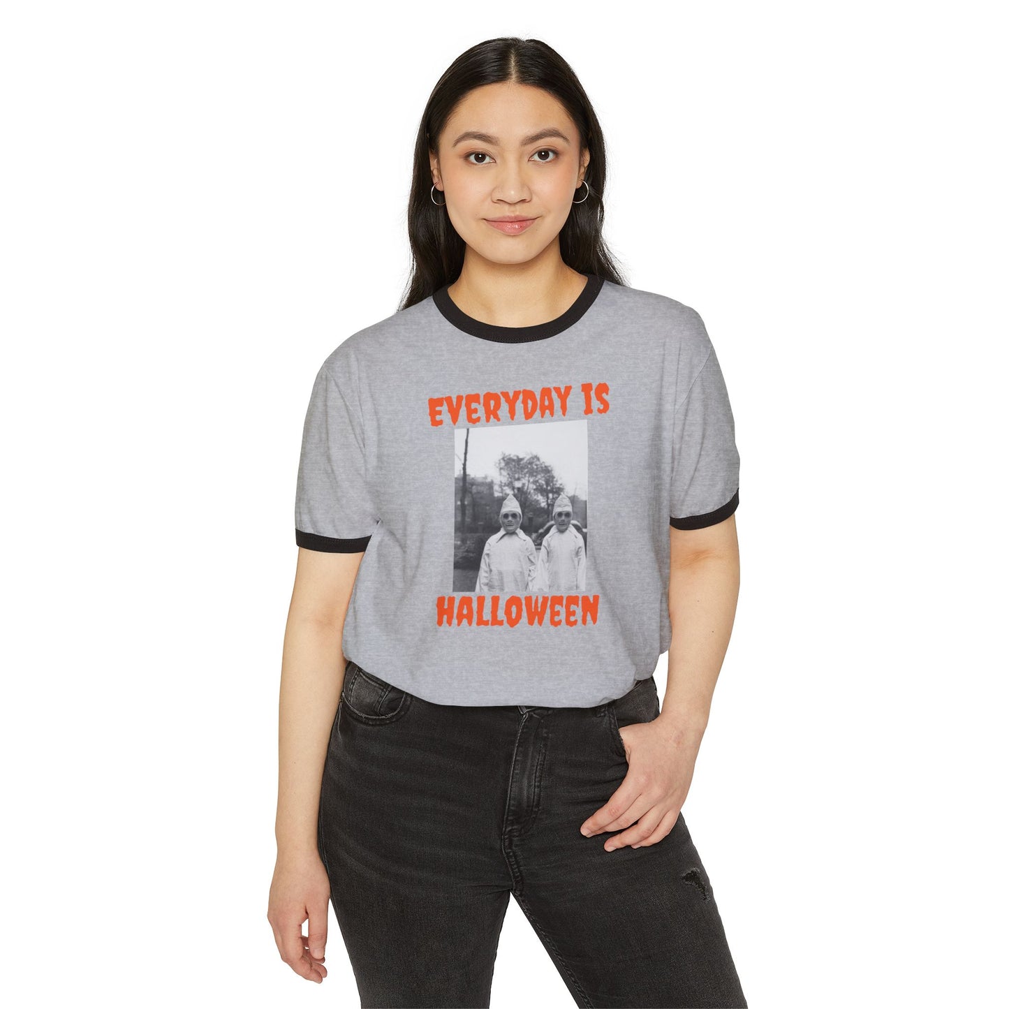 1940's Ghouls Unisex Cotton Ringer T-Shirt