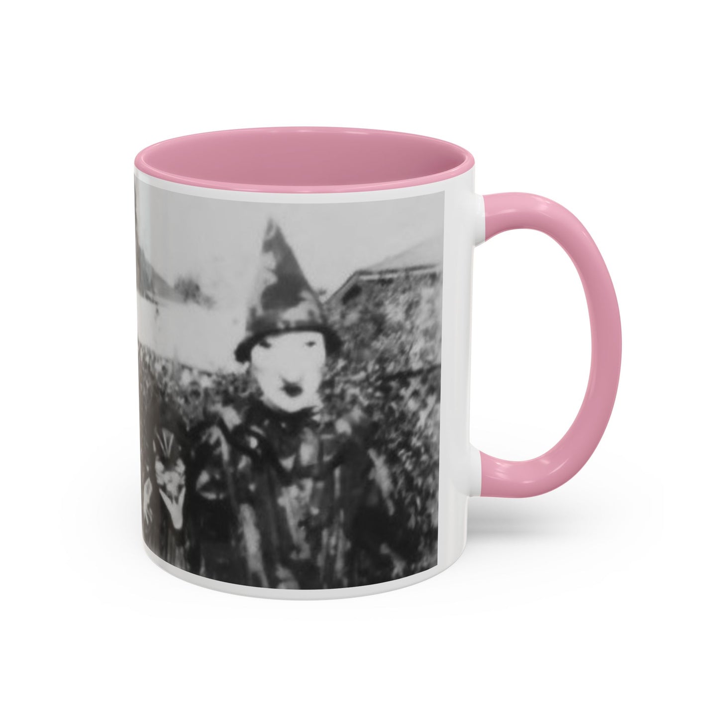 2 1940's Kids in Masks Colorful Mug