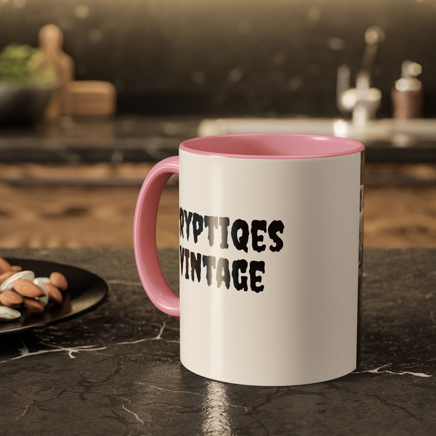1940's Clown on a Tricycle  Colorful Mug