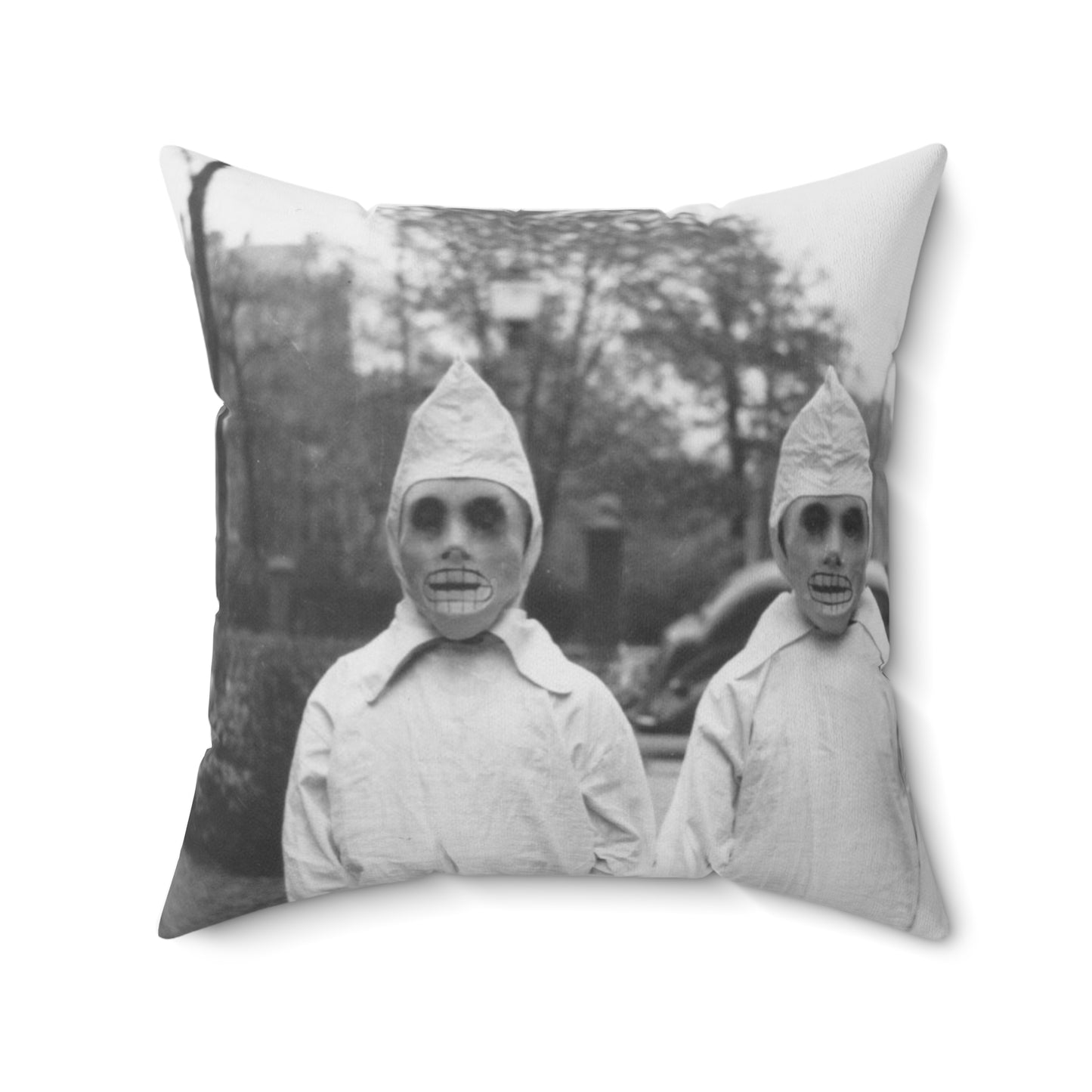 1940's Ghouls Pic Square Pillow