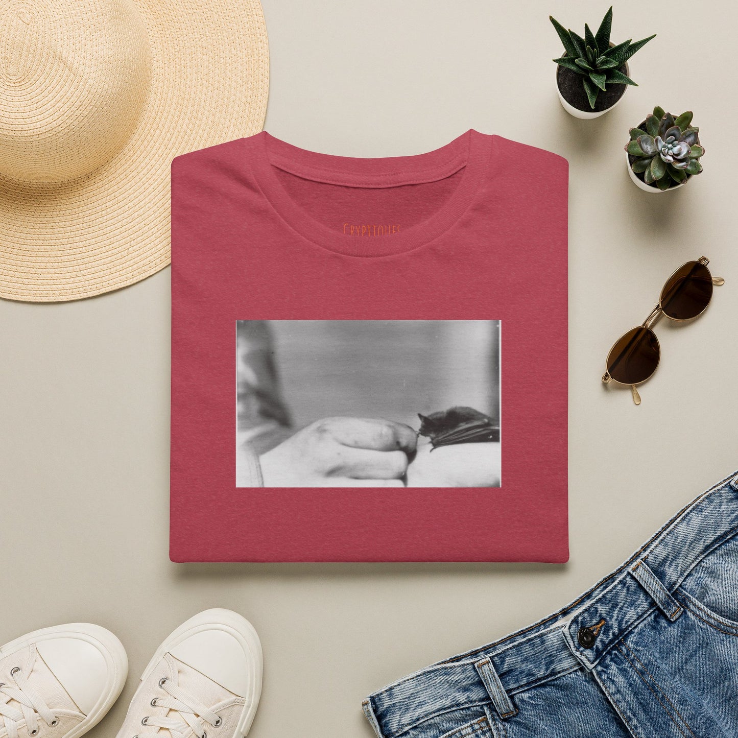 Thirsty Baby Bat Unisex Softstyle T-Shirt