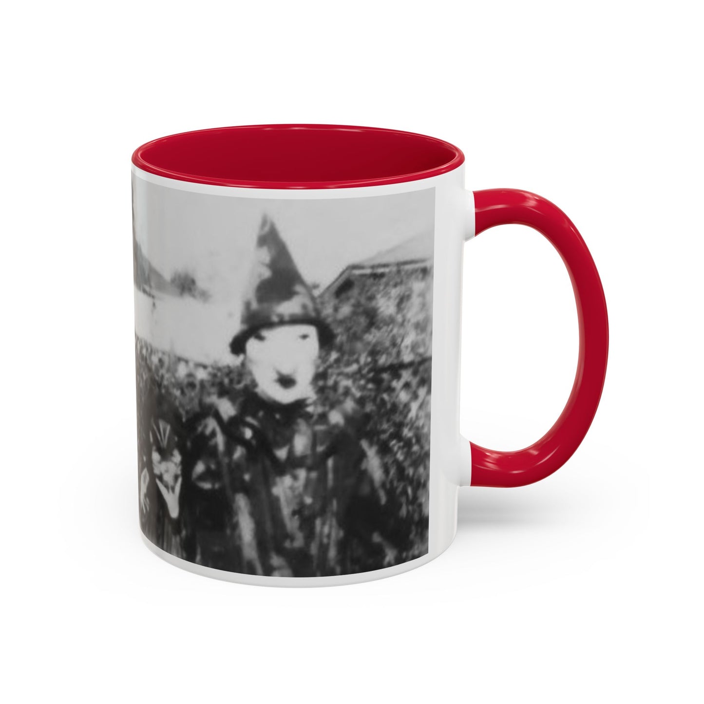 2 1940's Kids in Masks Colorful Mug