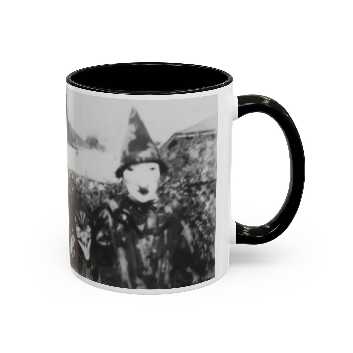 2 1940's Kids in Masks Colorful Mug