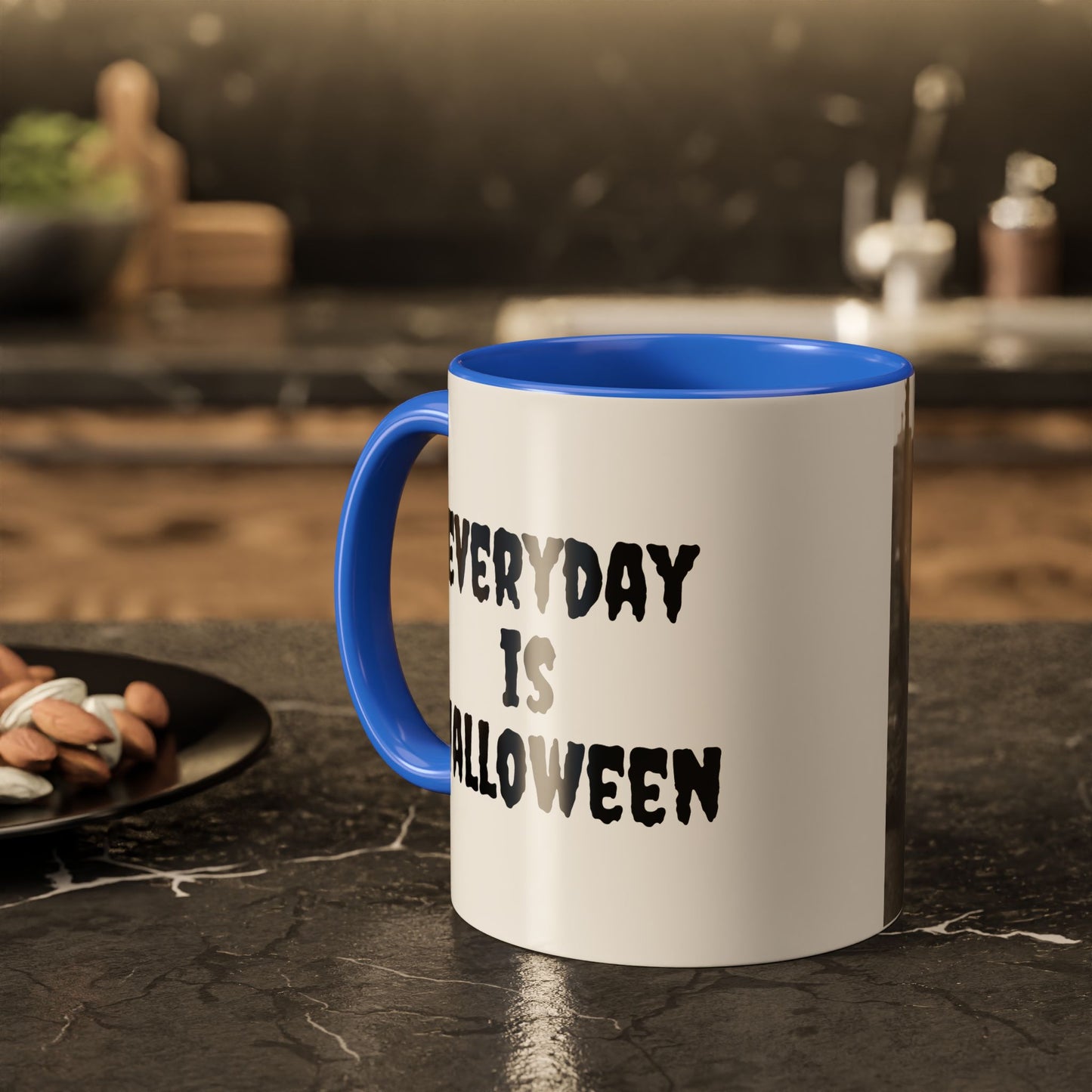 1940's Everyday is Halloween Ghouls Colorful Mug