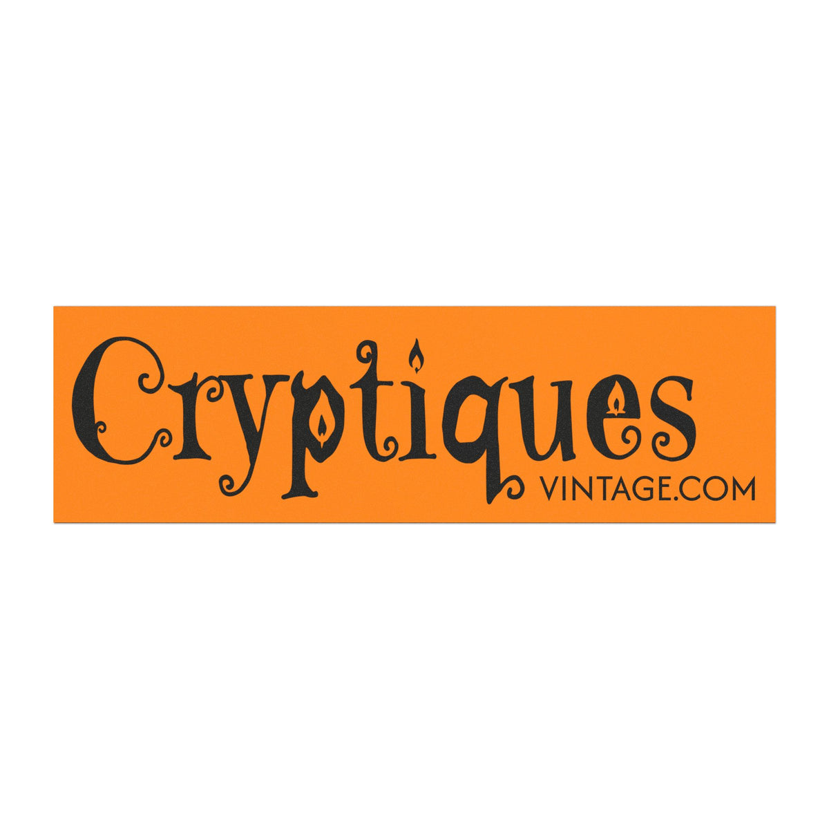 Car Magnet — "Cryptiques Vintage"