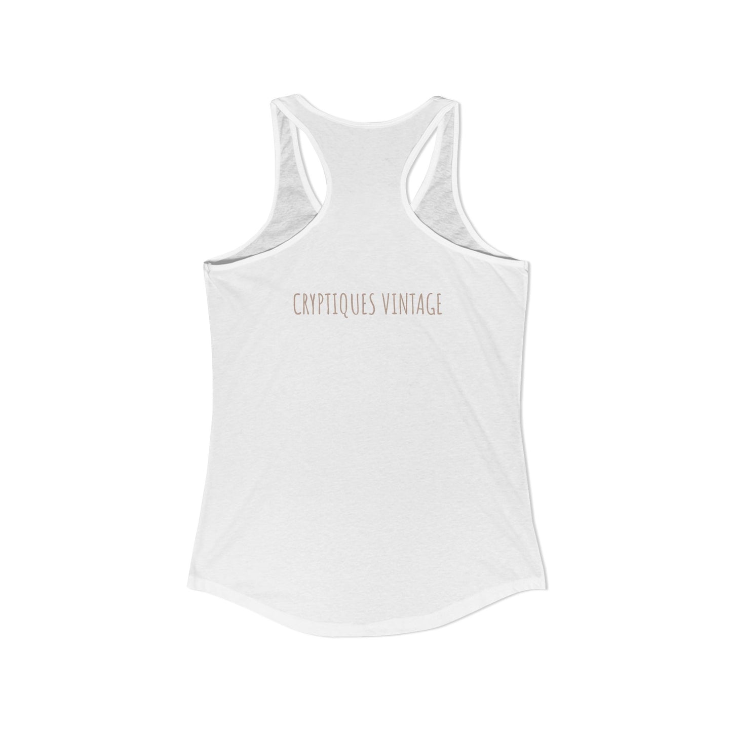 Witch Cat on Broom Women's Racerback Tank