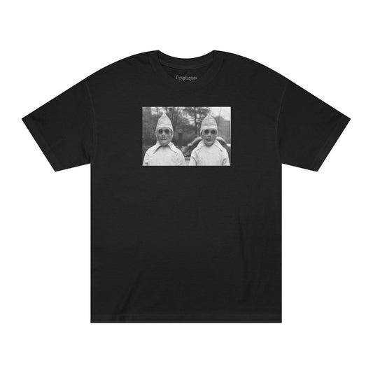 Adult T w/Authentic Vintage Halloween 1940s Image of 2 Ghouls
