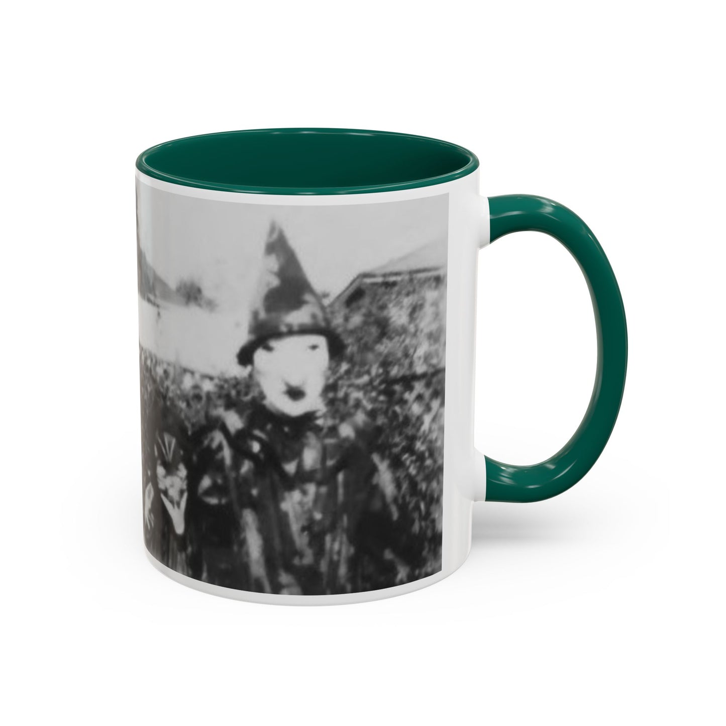 2 1940's Kids in Masks Colorful Mug