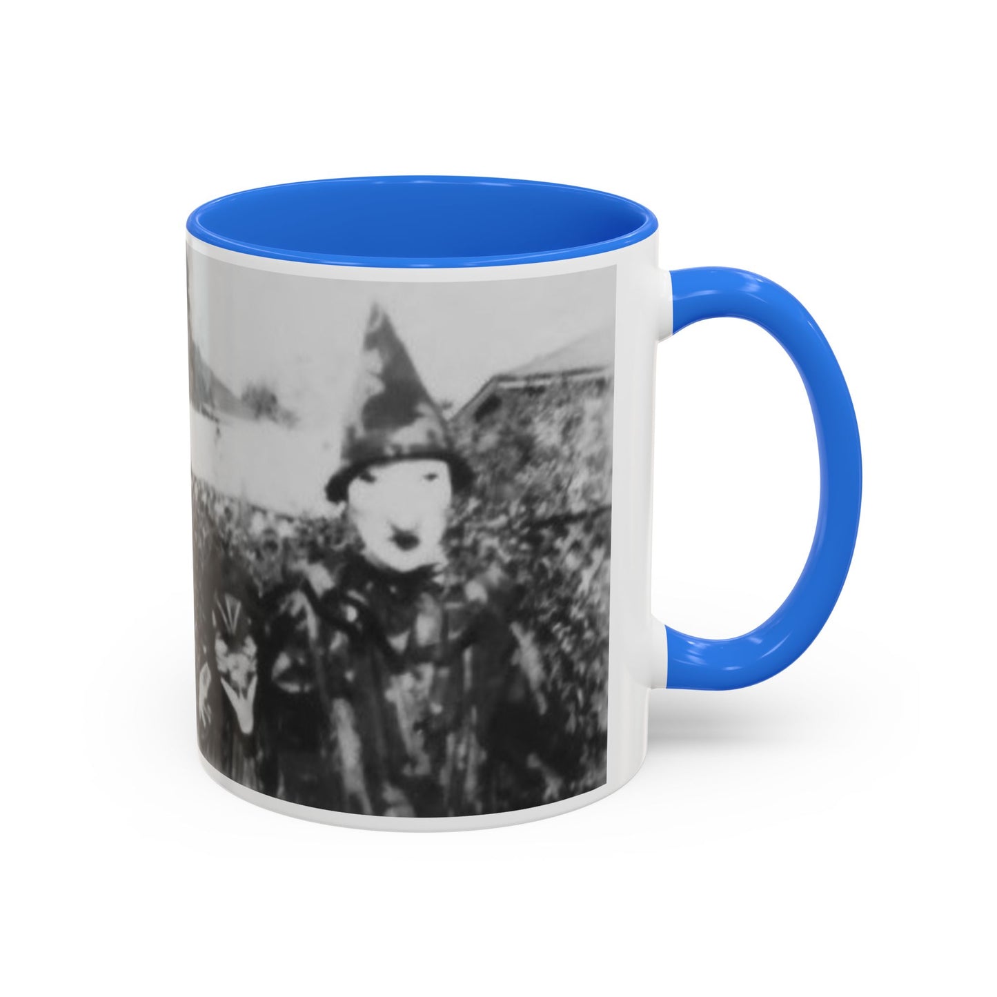2 1940's Kids in Masks Colorful Mug