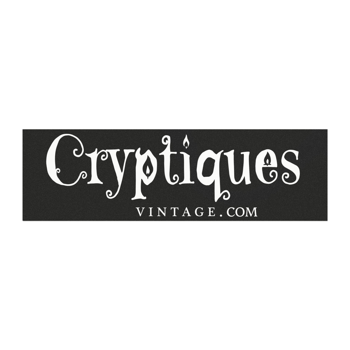 Car Magnet 'Cryptiques Vintage'