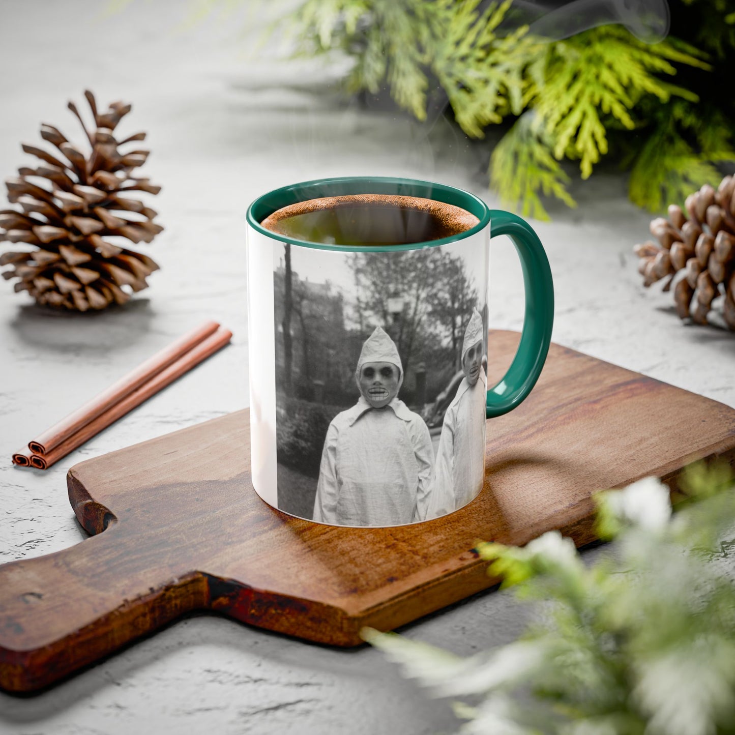 1940's Everyday is Halloween Ghouls Colorful Mug