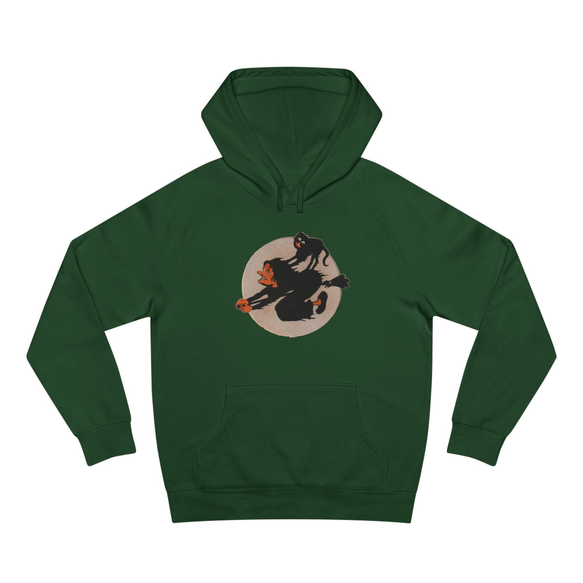 Hoodie w/ Authentic Vintage Halloween Never Seen Early 1900's Seal Made in Saxon Germany