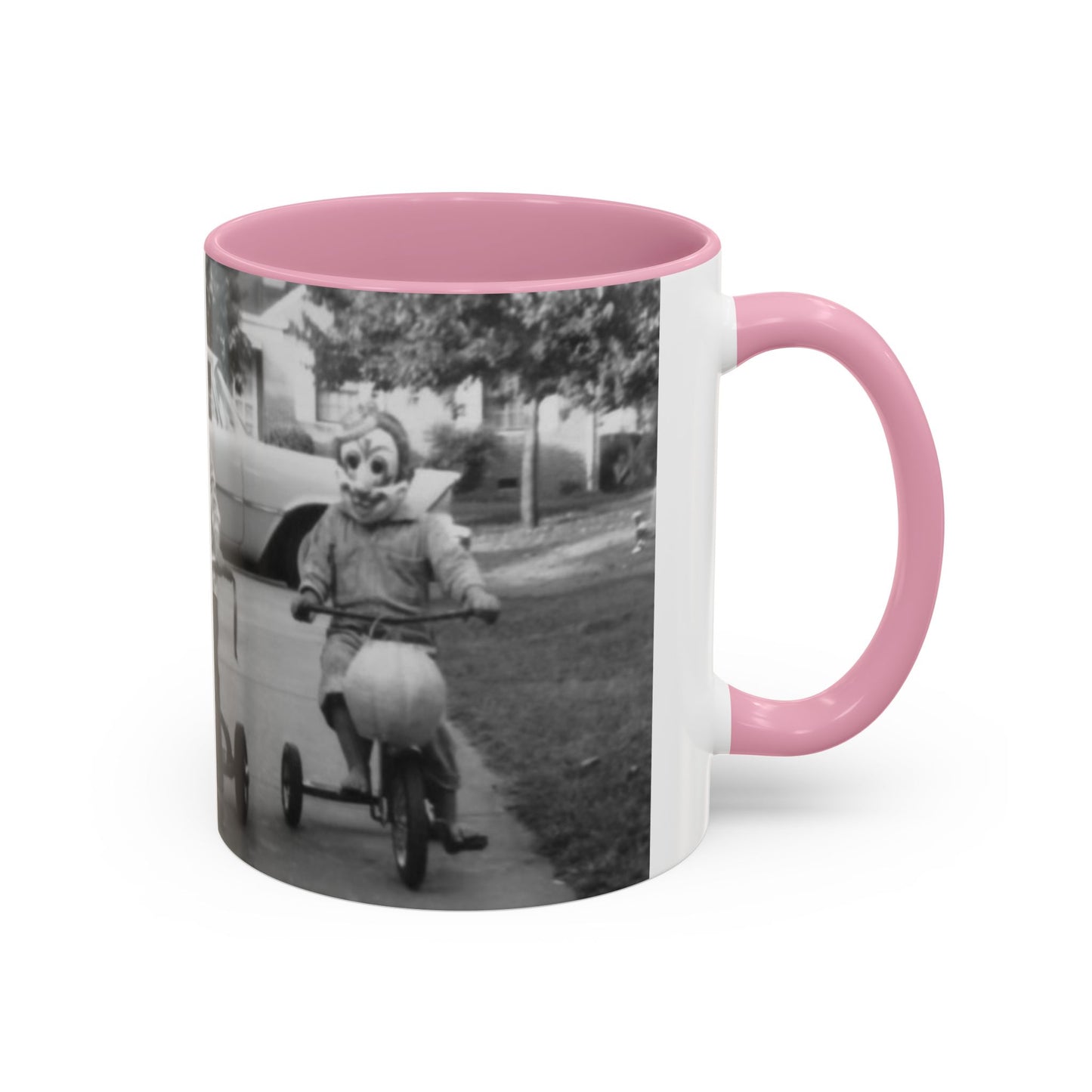 1940's Clown on a Tricycle  Colorful Mug