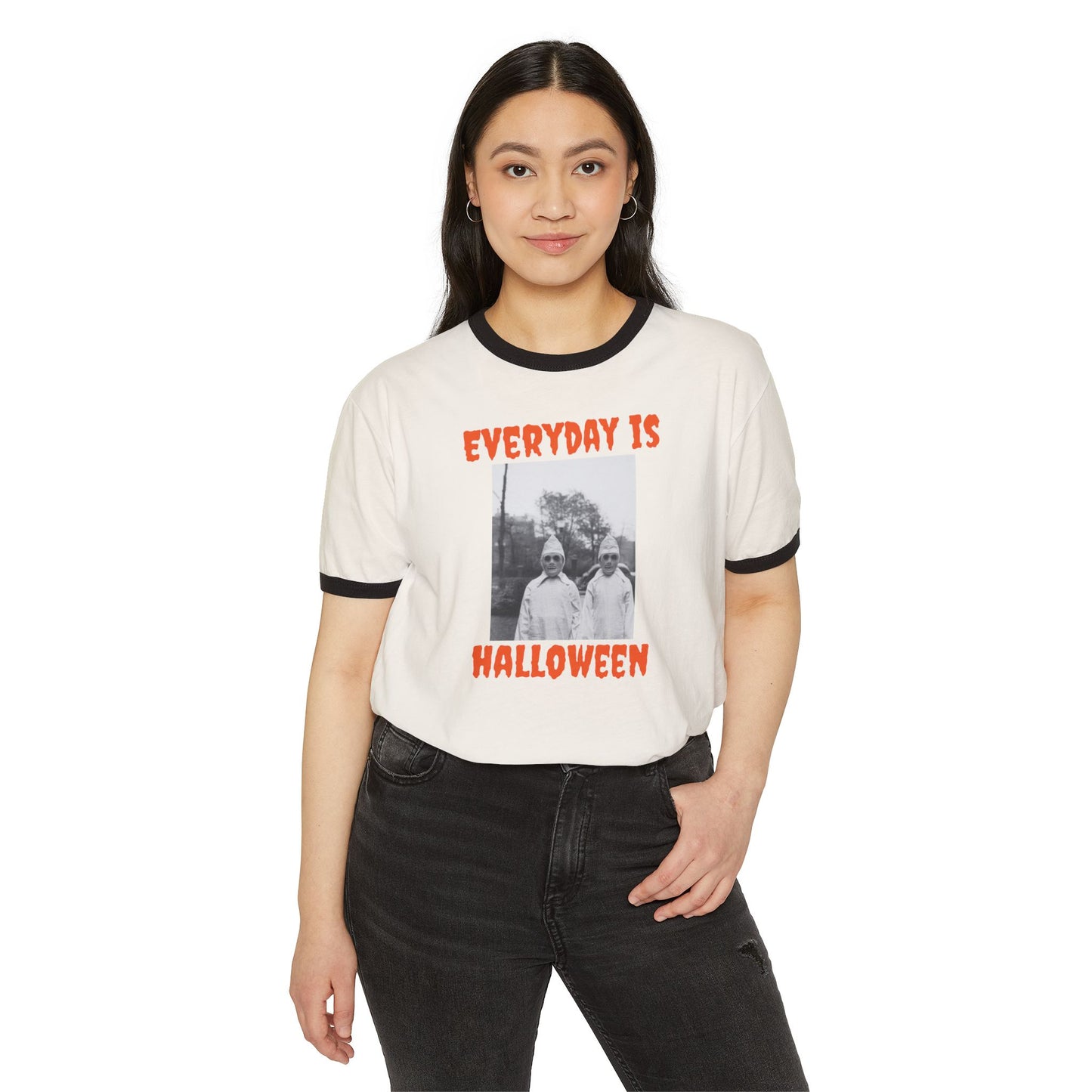 1940's Ghouls Unisex Cotton Ringer T-Shirt