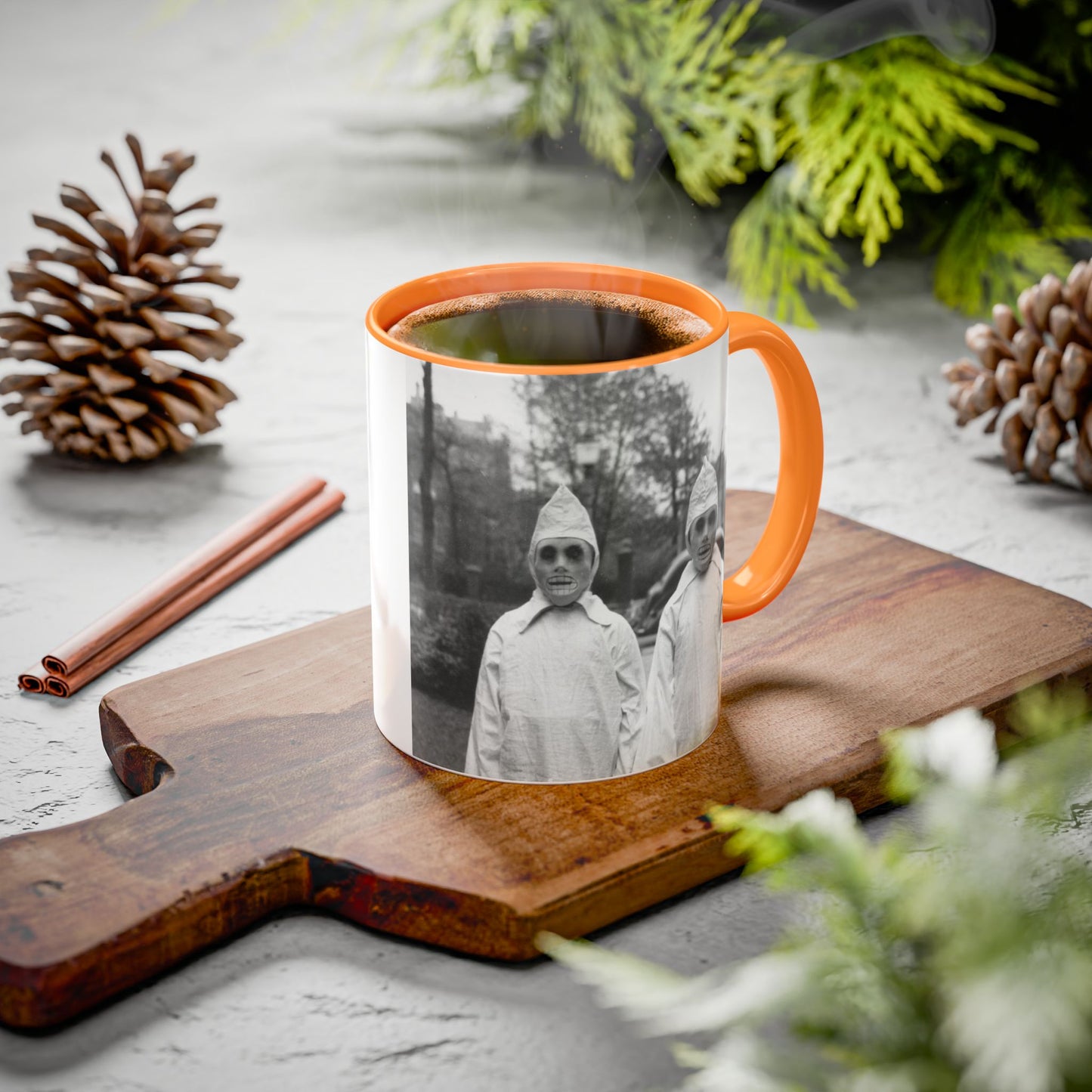 1940's Everyday is Halloween Ghouls Colorful Mug
