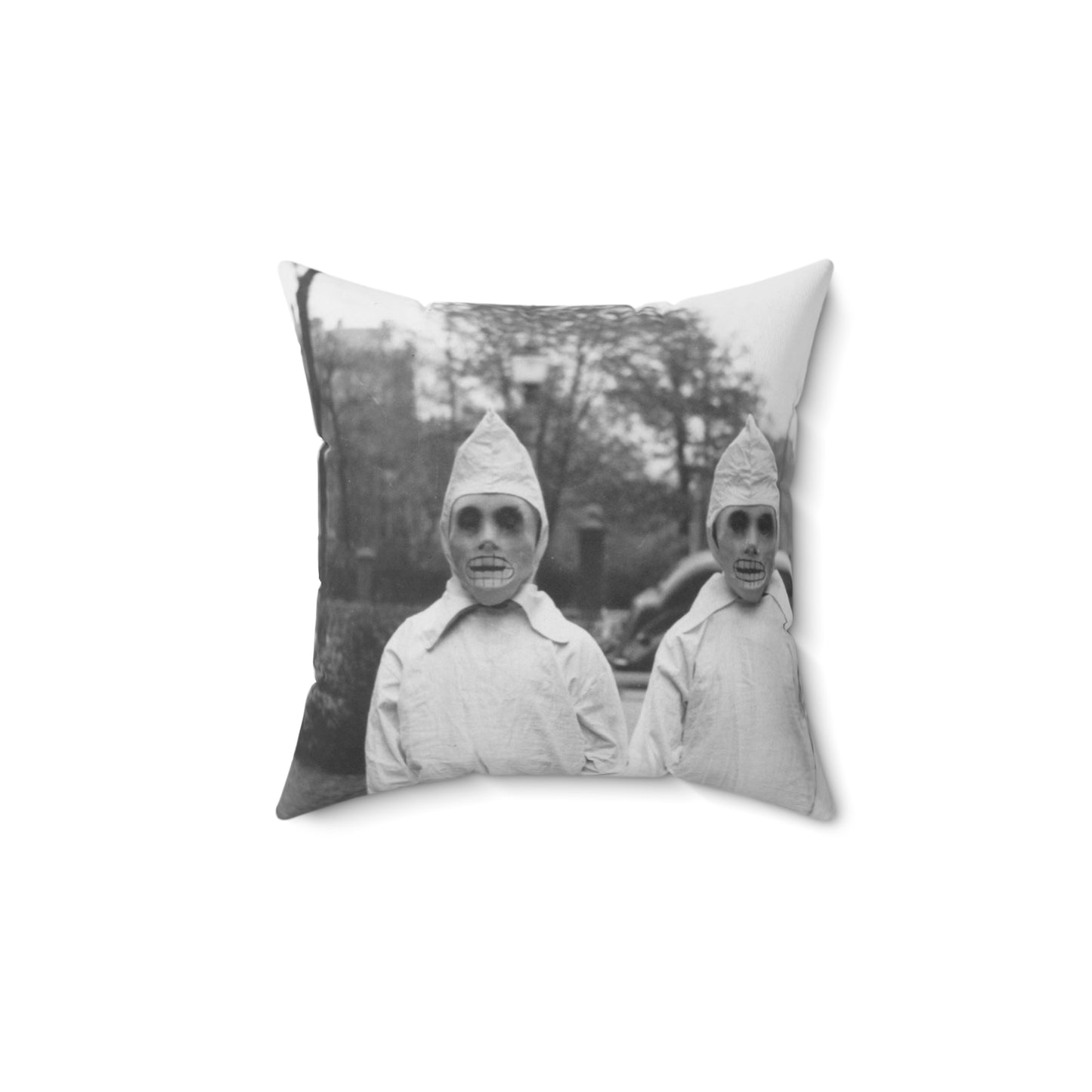 1940's Ghouls Pic Square Pillow
