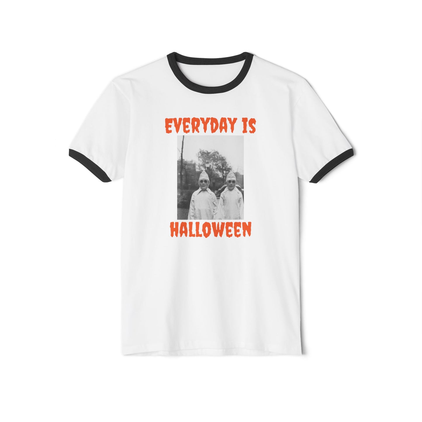 1940's Ghouls Unisex Cotton Ringer T-Shirt