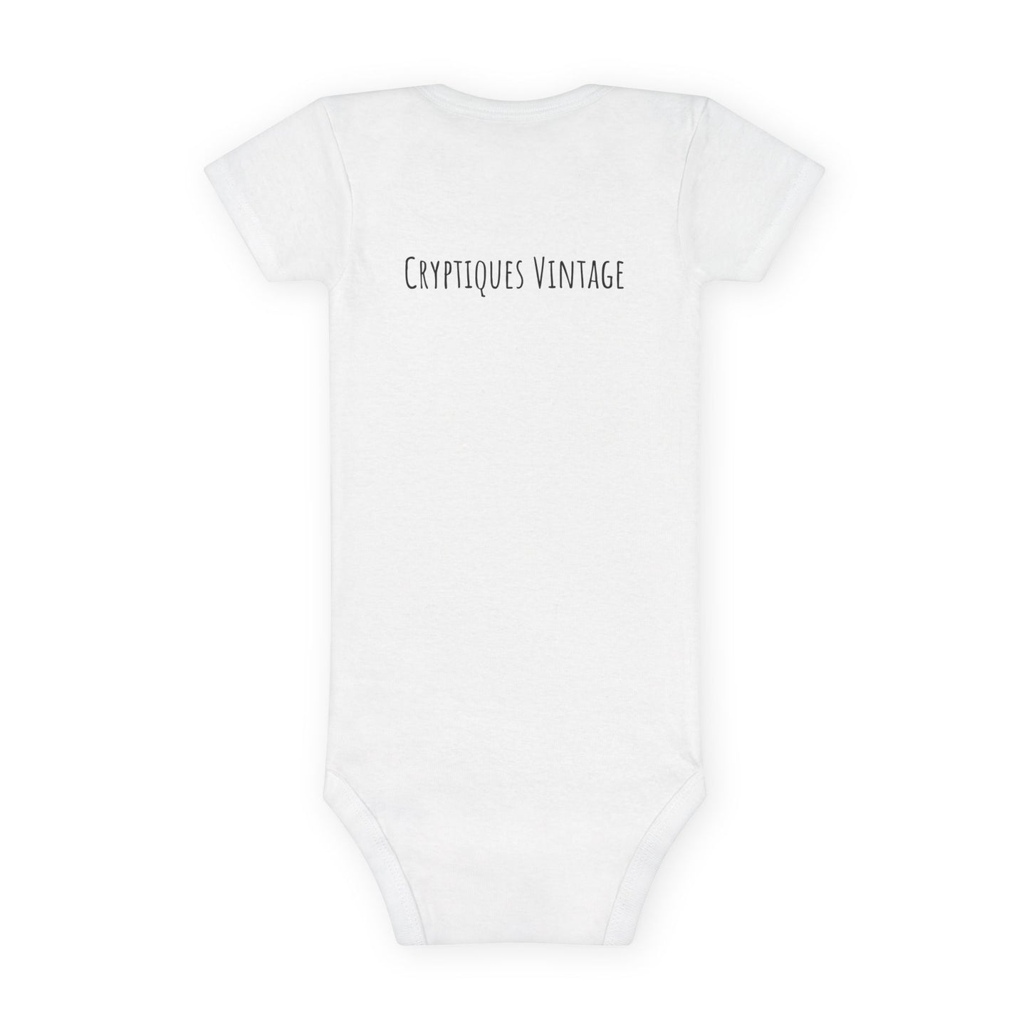 Vintage Halloween Baby Onesie – "I Scream for Vintage Halloween" w/ 1925 Imp Organic Bodysuit