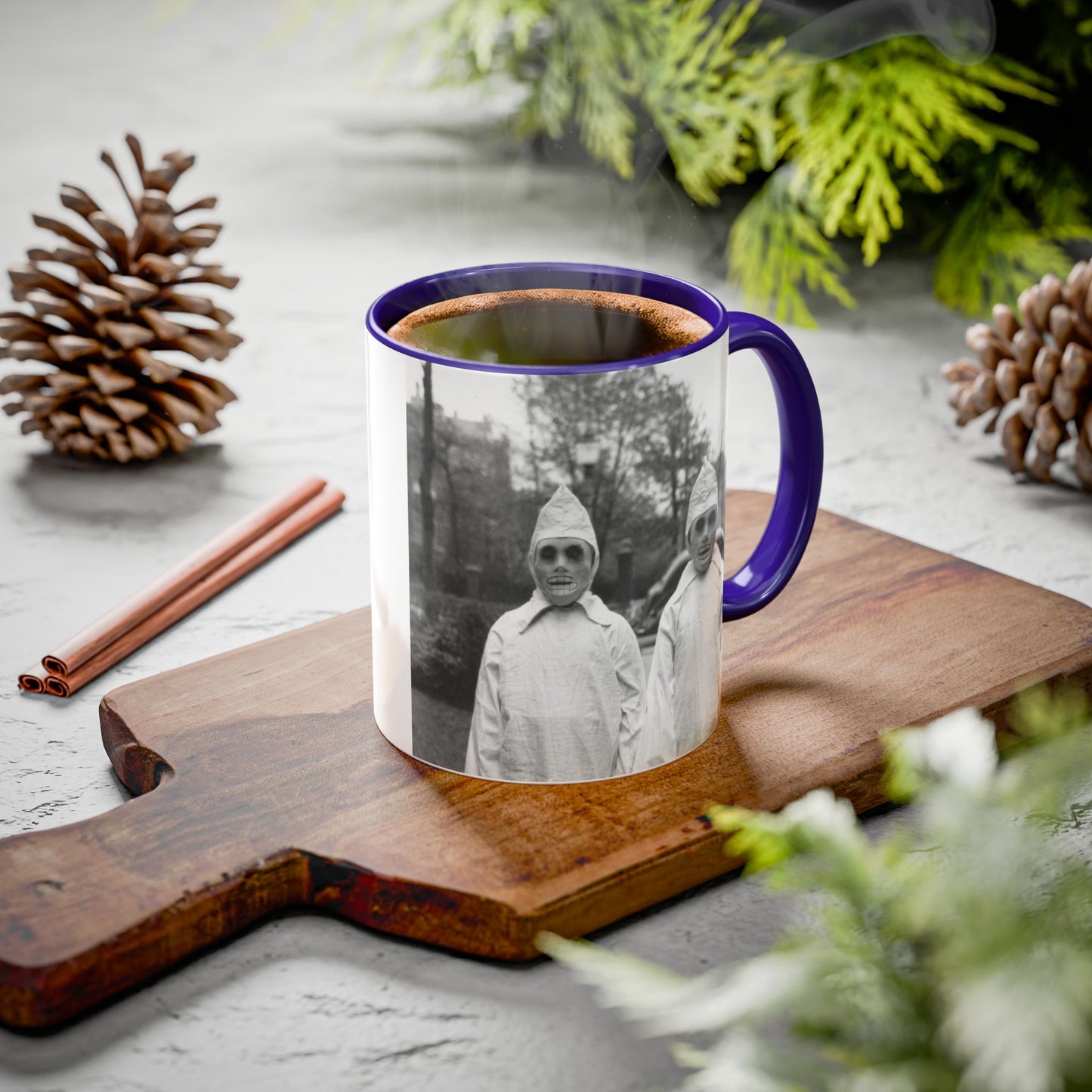 1940's Everyday is Halloween Ghouls Colorful Mug