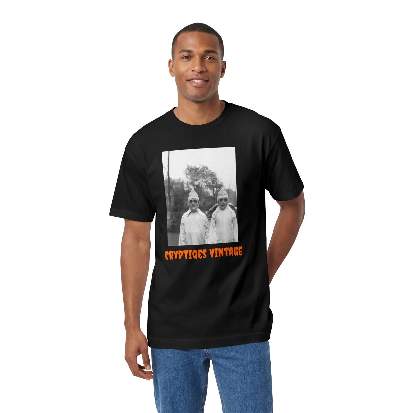 Vintage Halloween Tee - Everyday is Halloween, Cryptiques Vintage Shirt, Unisex Graphic T-Shirt, Spooky Costume Top, Unique Gift