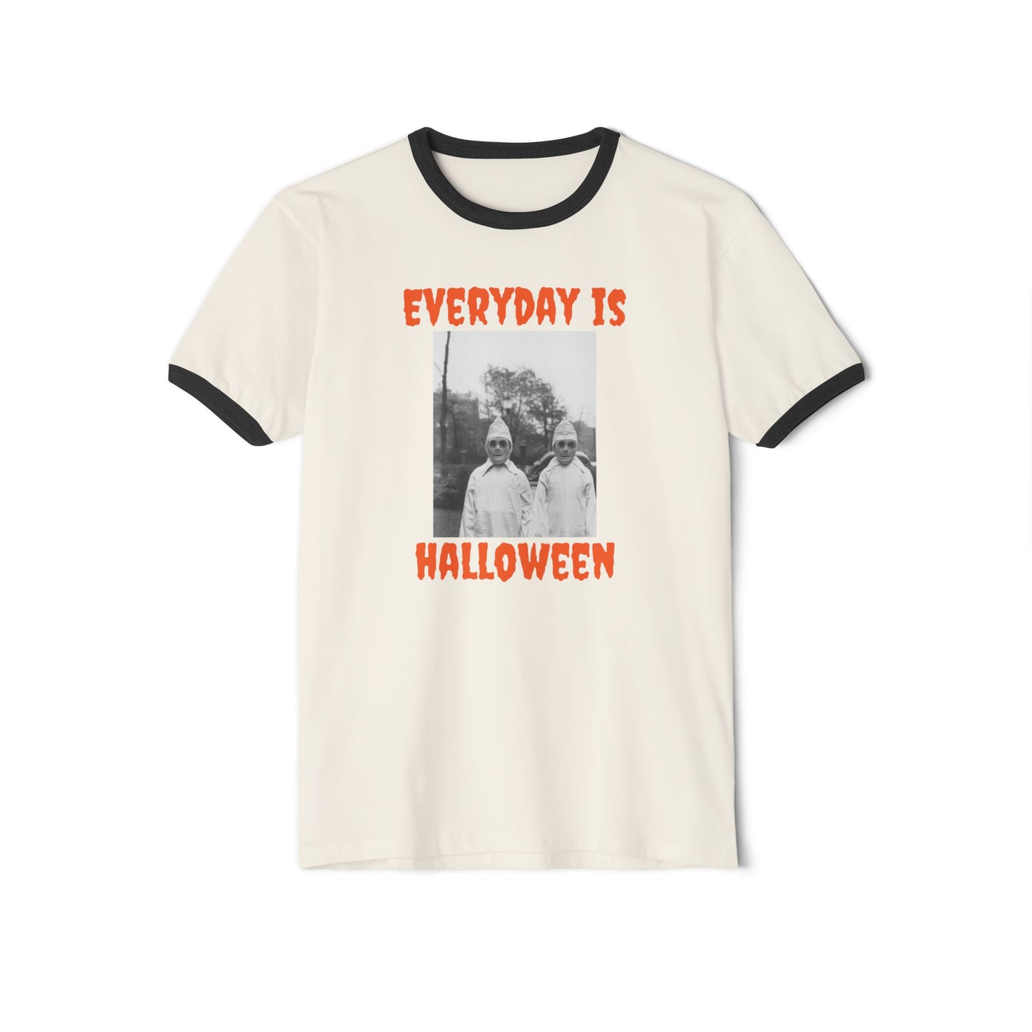 1940's Ghouls Unisex Cotton Ringer T-Shirt