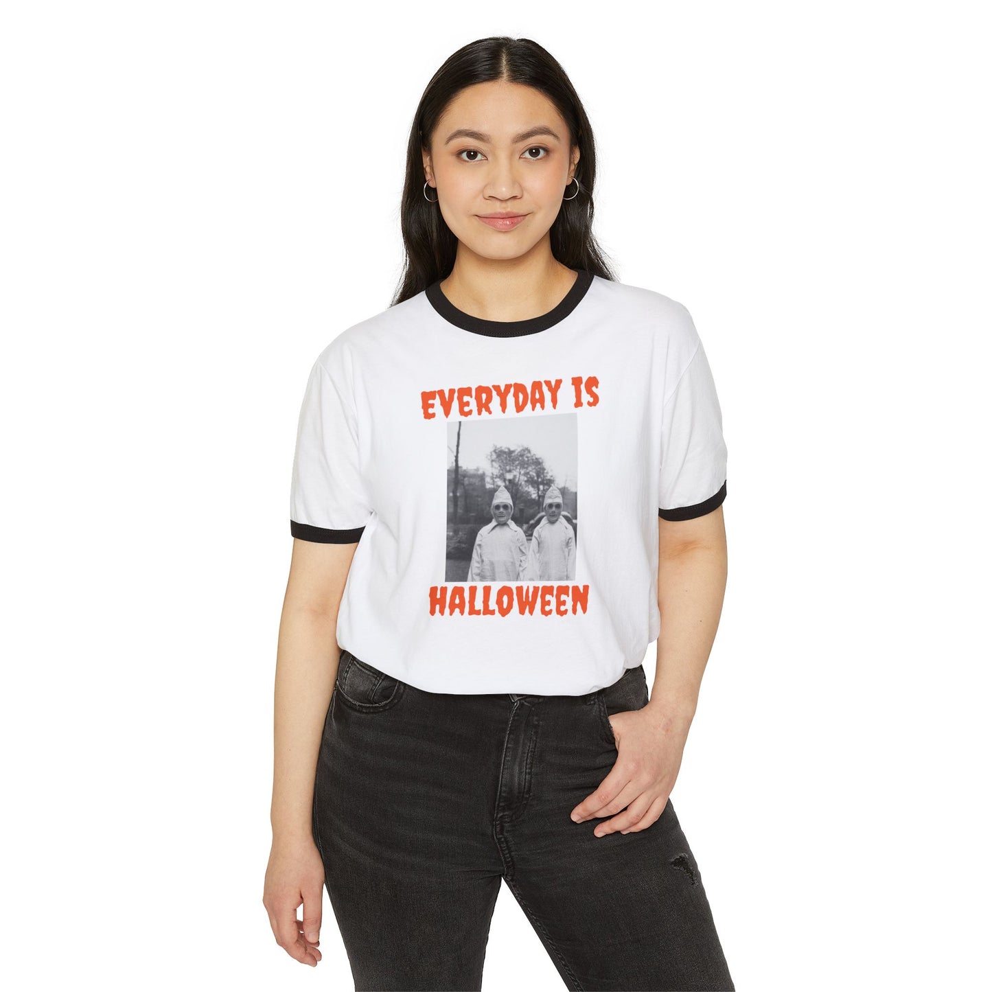 1940's Ghouls Unisex Cotton Ringer T-Shirt