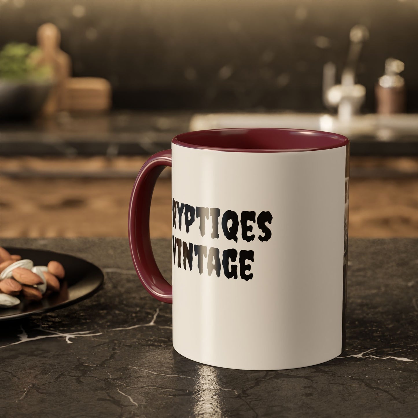1940's Clown on a Tricycle  Colorful Mug