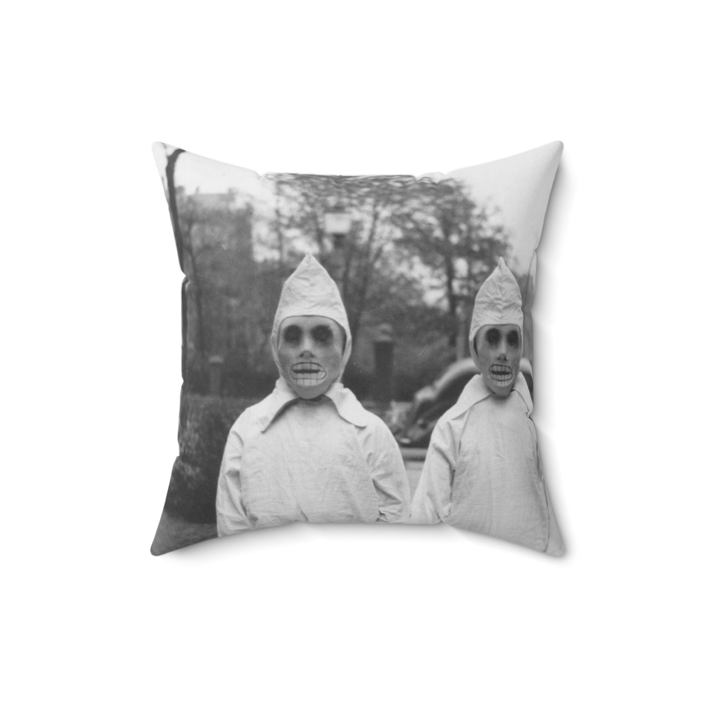 1940's Ghouls Pic Square Pillow