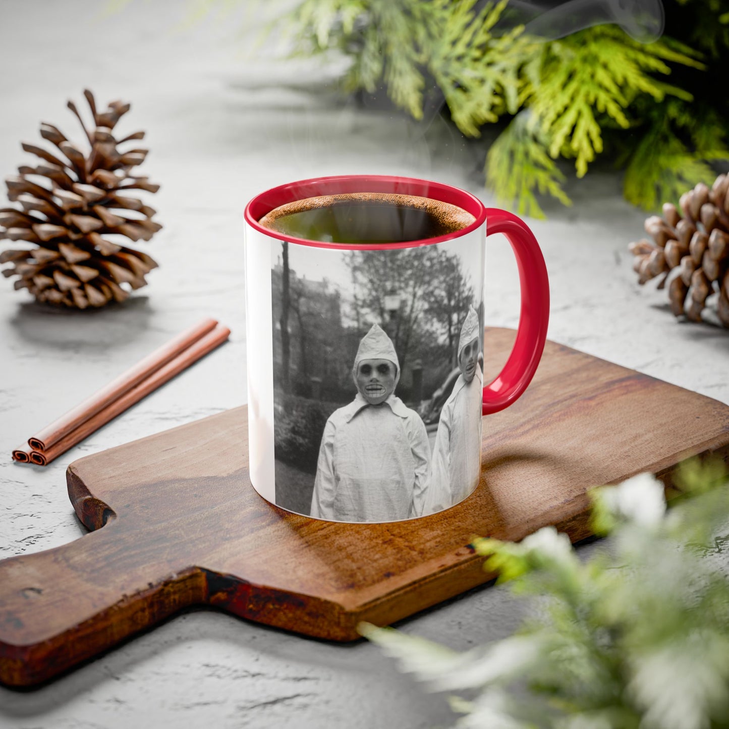 1940's Everyday is Halloween Ghouls Colorful Mug