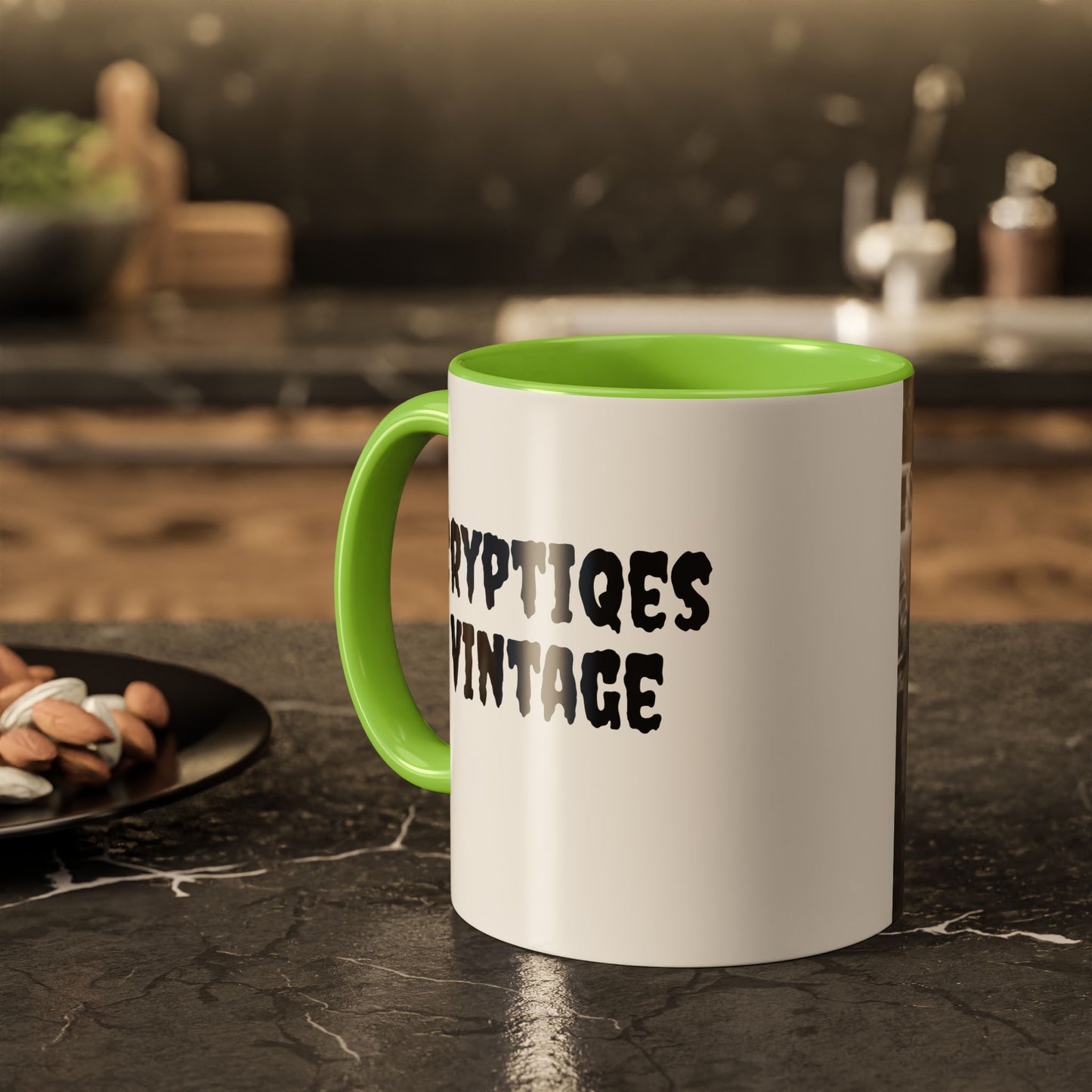 1940's Clown on a Tricycle  Colorful Mug