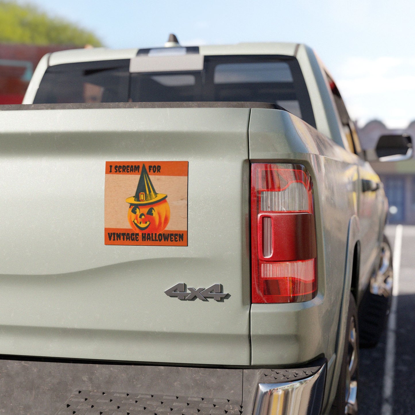 JOL Witch Hat Car Magnet