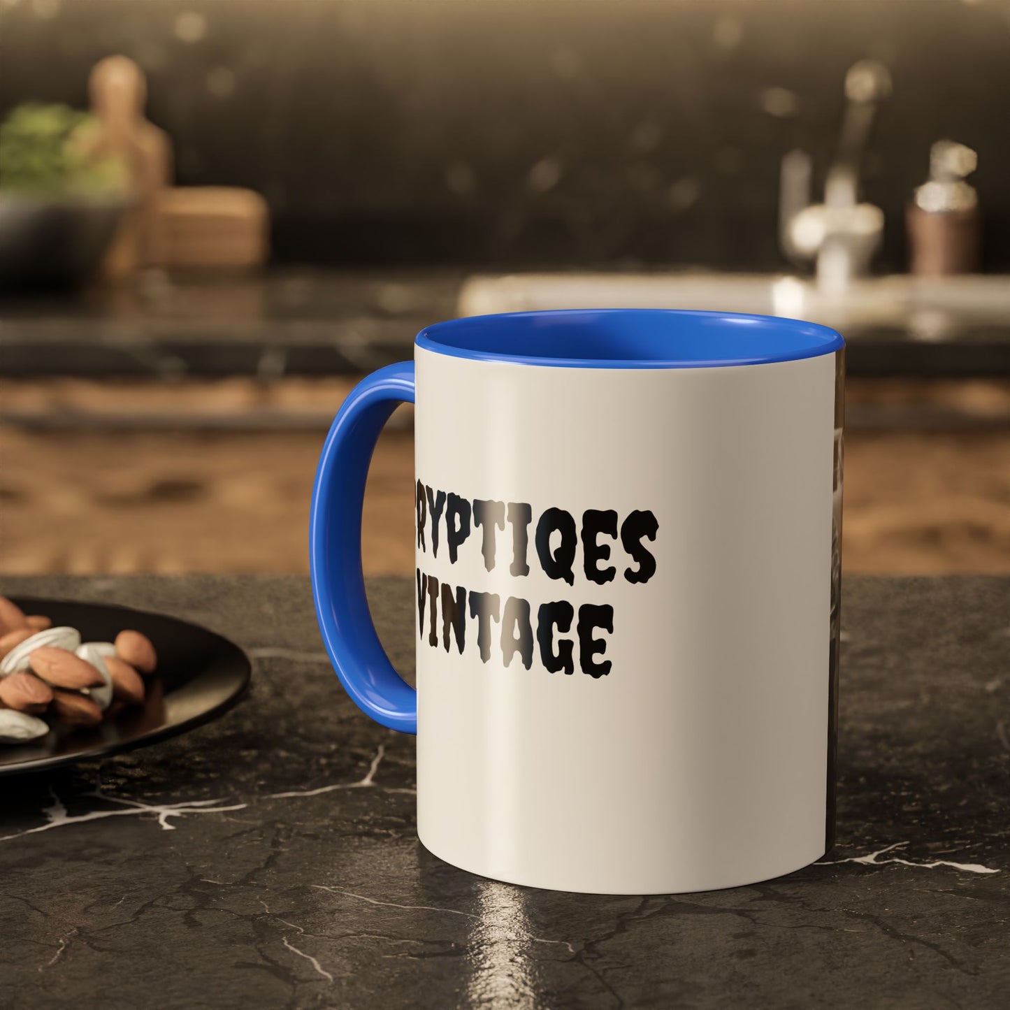 1940's Clown on a Tricycle  Colorful Mug