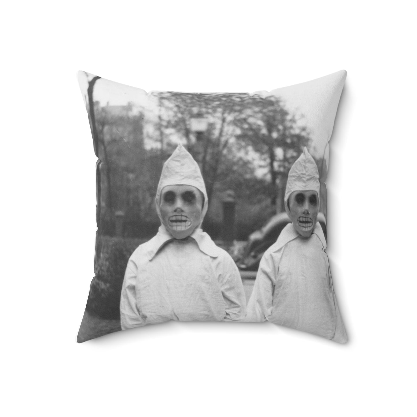 1940's Ghouls Pic Square Pillow
