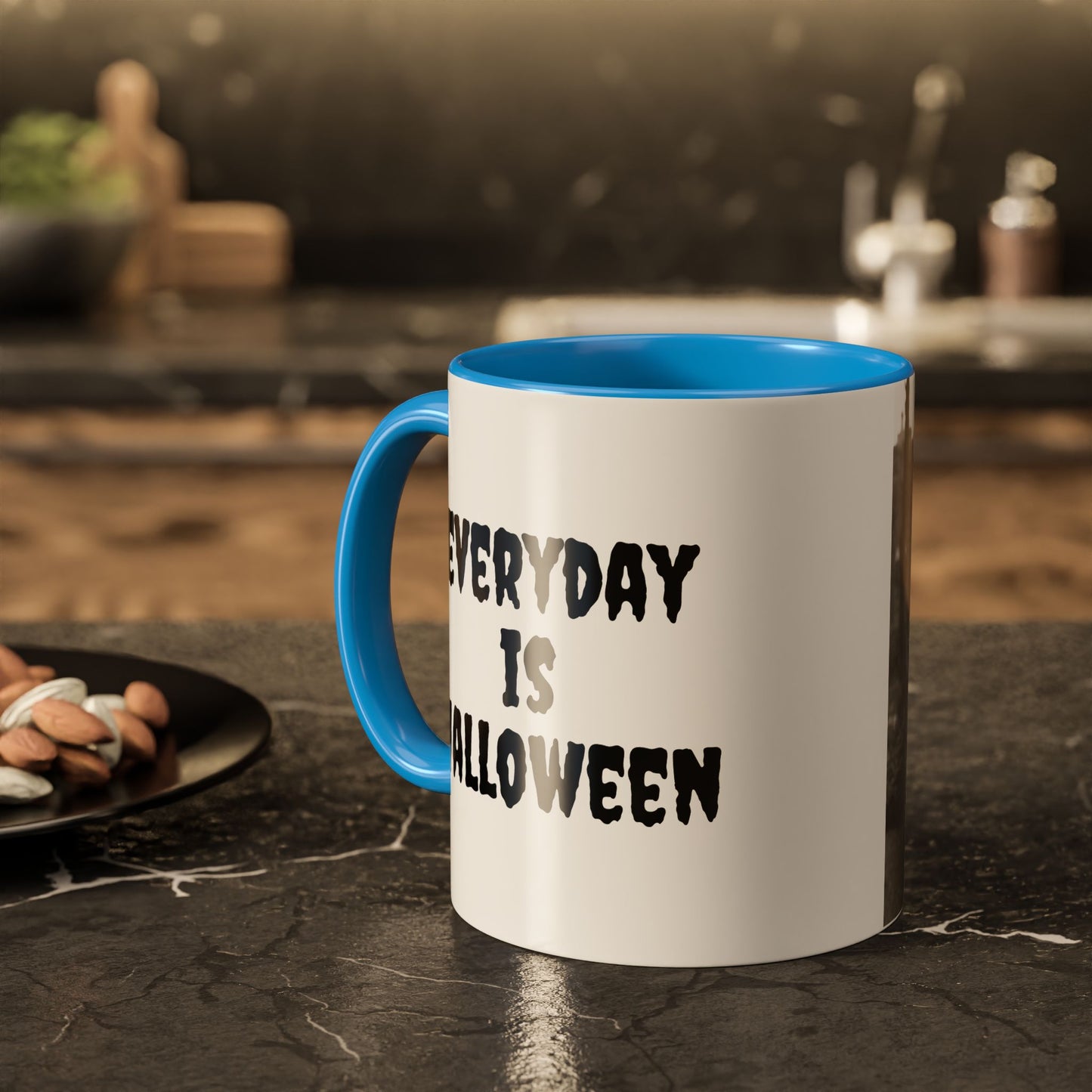 1940's Everyday is Halloween Ghouls Colorful Mug