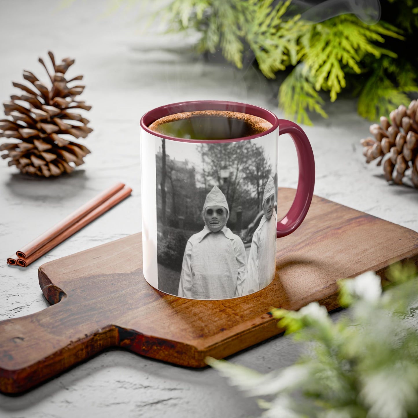 1940's Everyday is Halloween Ghouls Colorful Mug