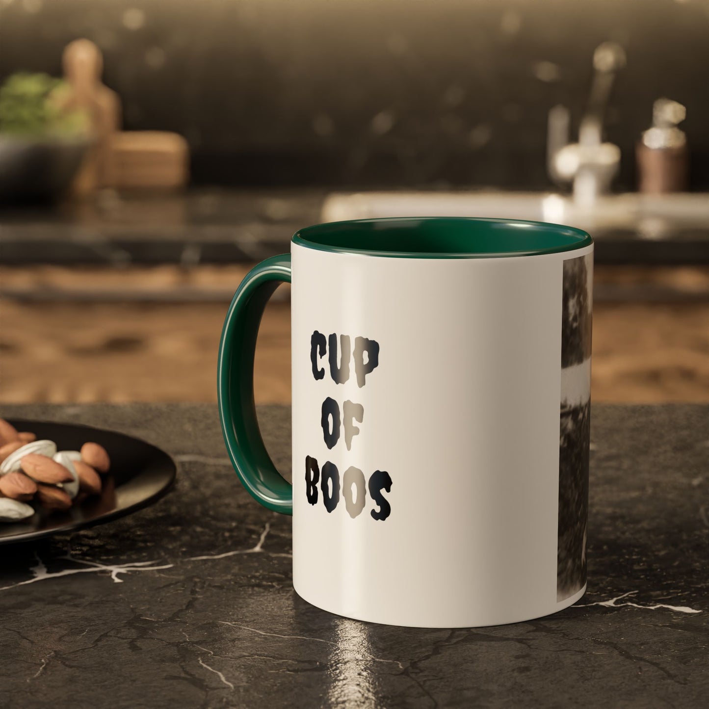 2 1940's Kids in Masks Colorful Mug