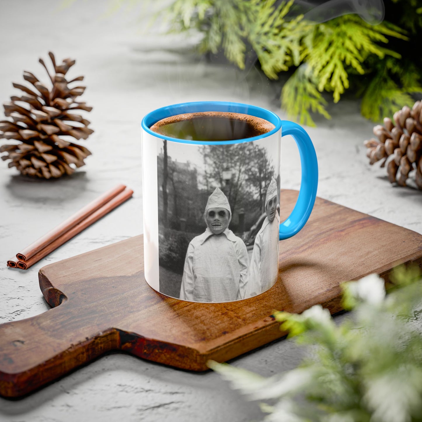 1940's Everyday is Halloween Ghouls Colorful Mug