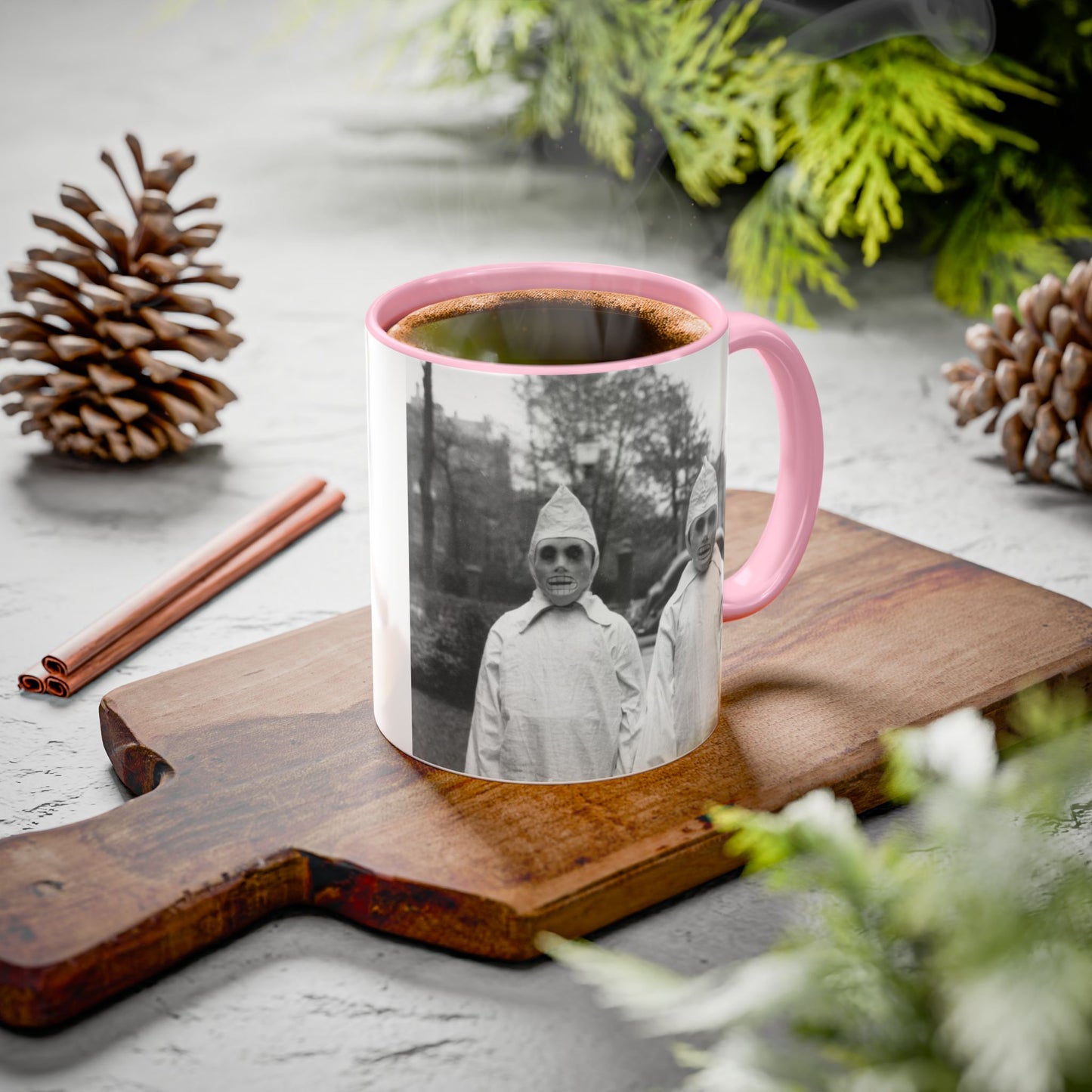 1940's Everyday is Halloween Ghouls Colorful Mug