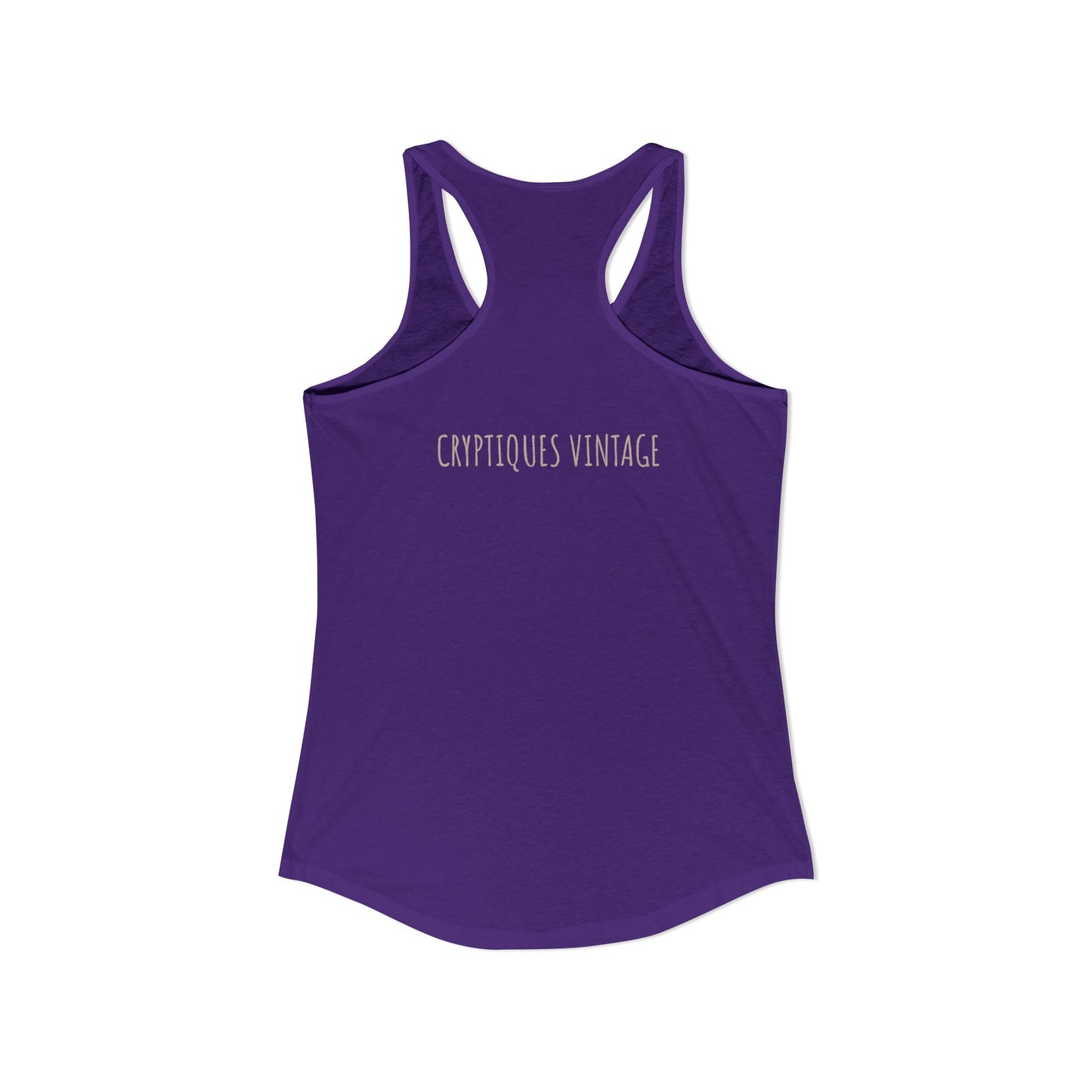 Witch Cat on Broom Women's Racerback Tank
