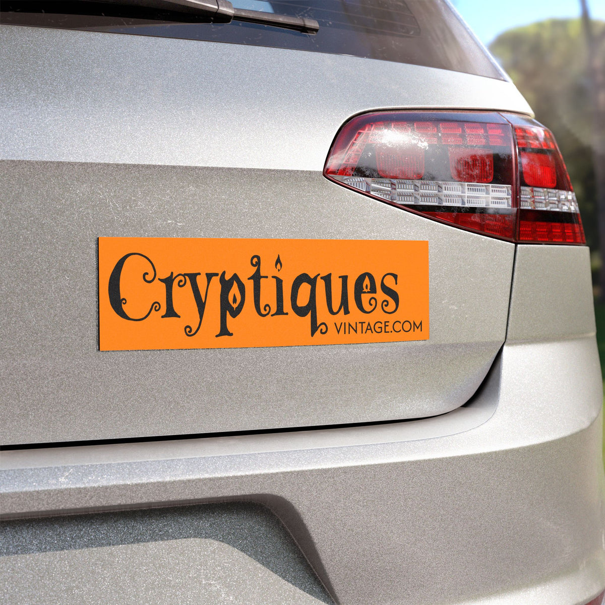 Car Magnet — "Cryptiques Vintage"
