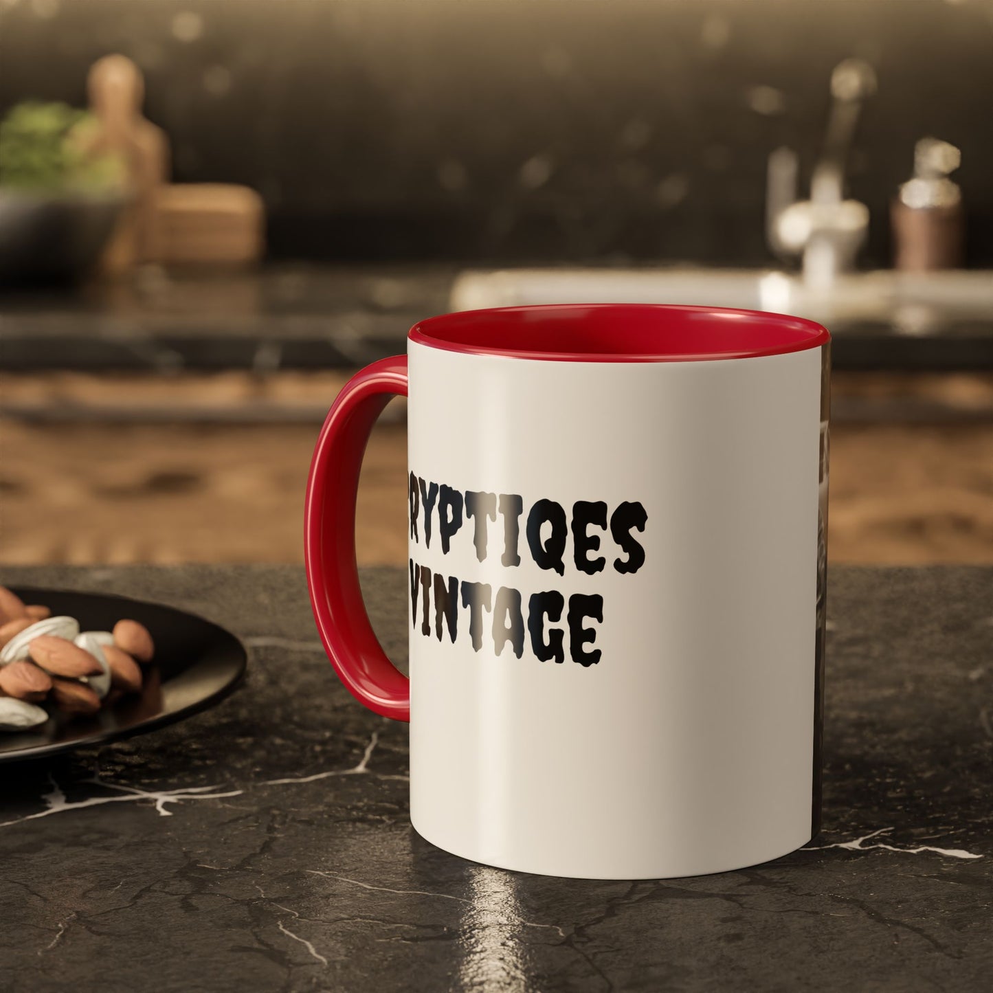 1940's Clown on a Tricycle  Colorful Mug