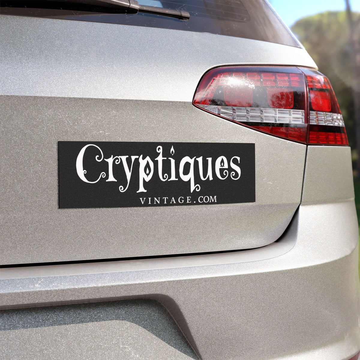 Car Magnet 'Cryptiques Vintage'